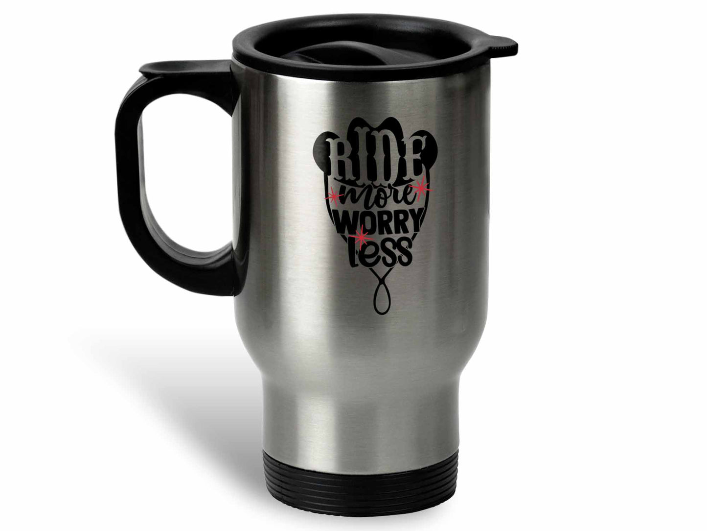 Ride More Worry Less Coffee Mug