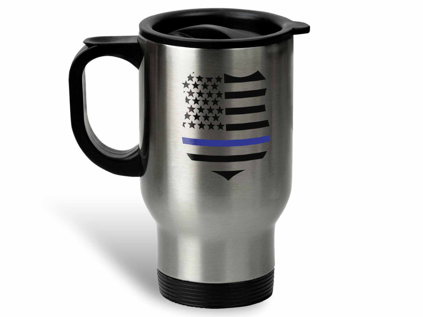 Blue Thin Line Coffee Mug