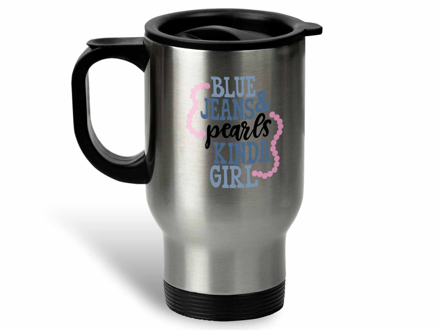 Blue Jeans and Pearls Coffee Mug