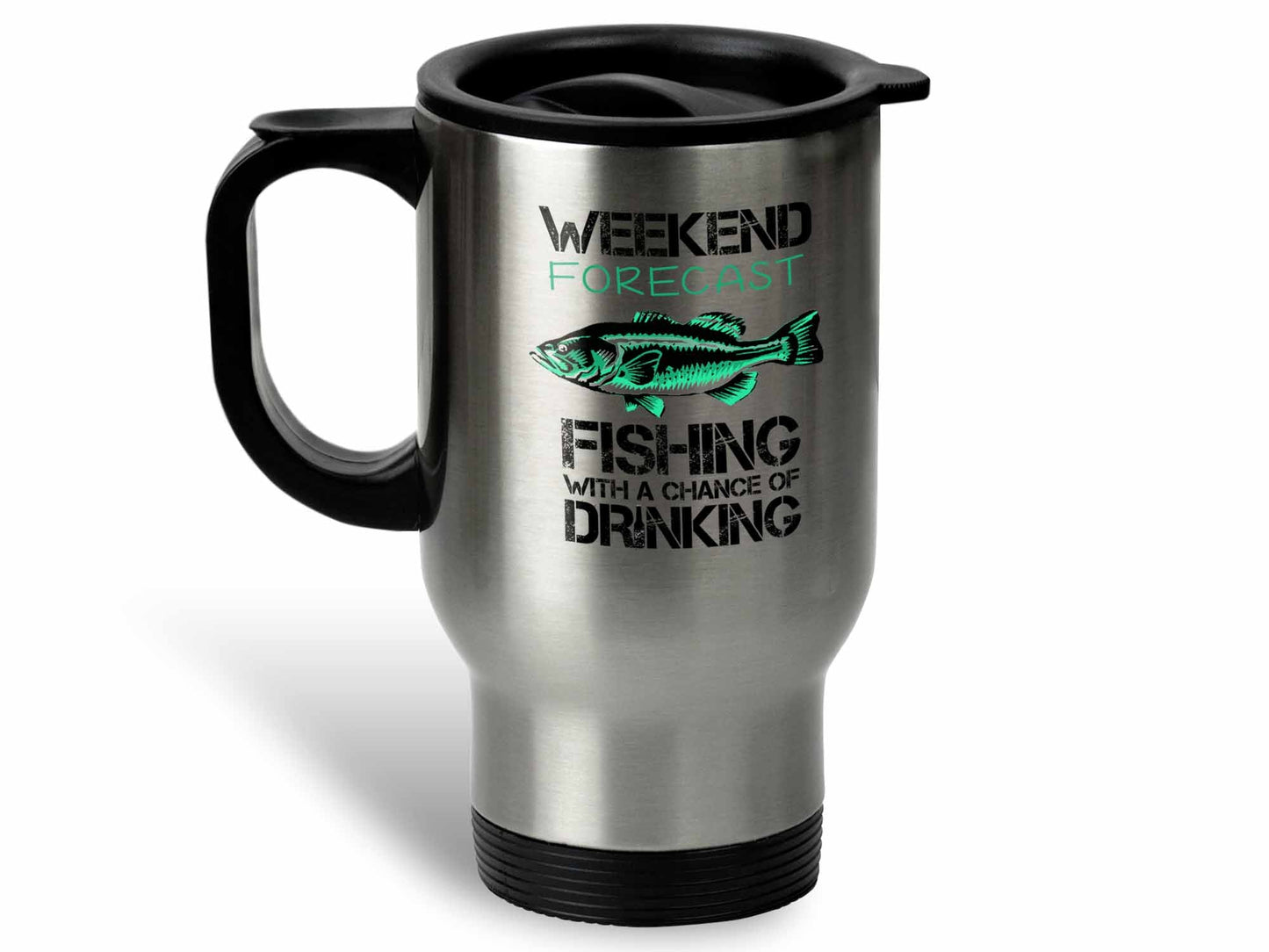 Weekend Forecast Fishing Coffee Mug
