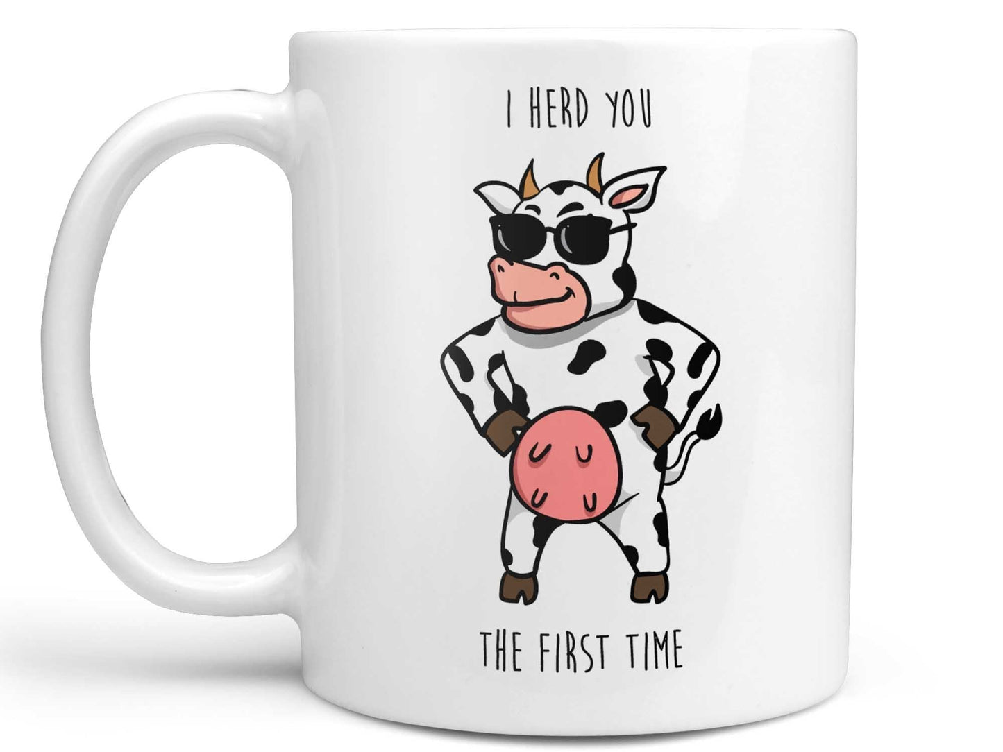 I Herd You Cow Coffee Mug