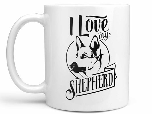 I Love My German Shepherd Coffee Mug