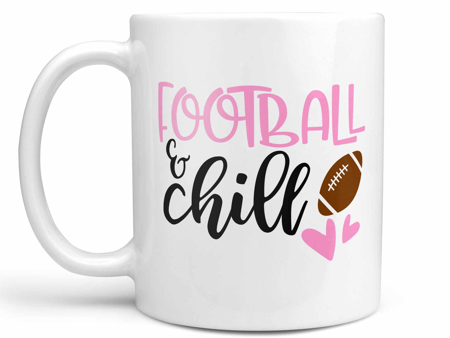Football and Chill Coffee Mug