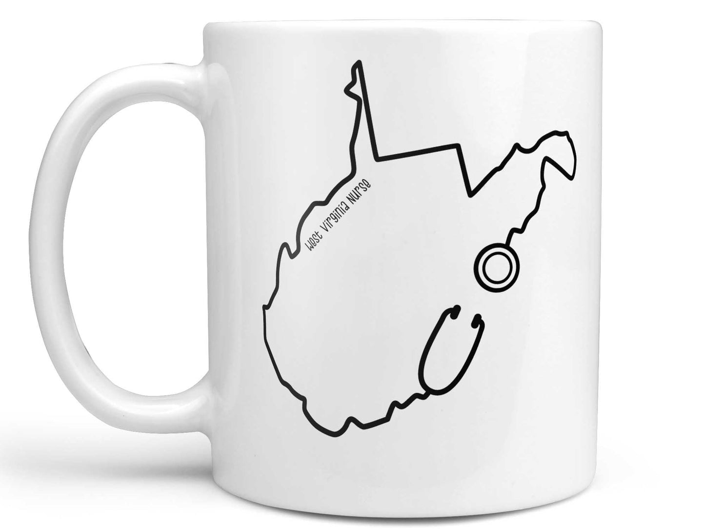 West Virginia Nurse Coffee Mug