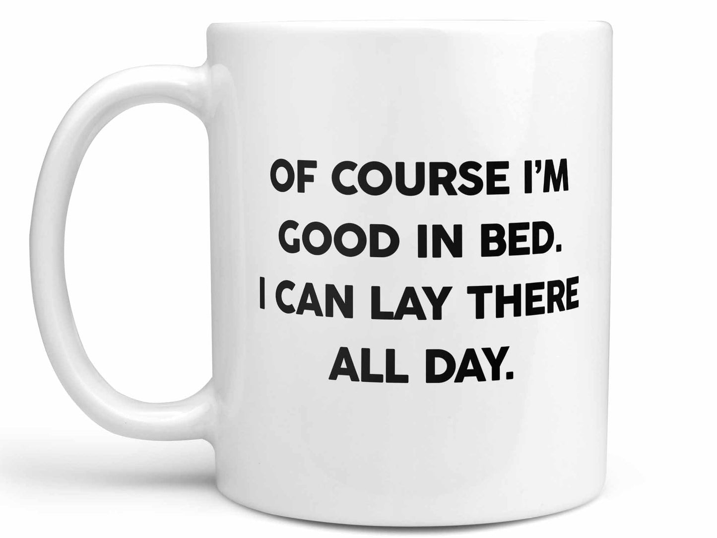 Good in Bed Coffee Mug