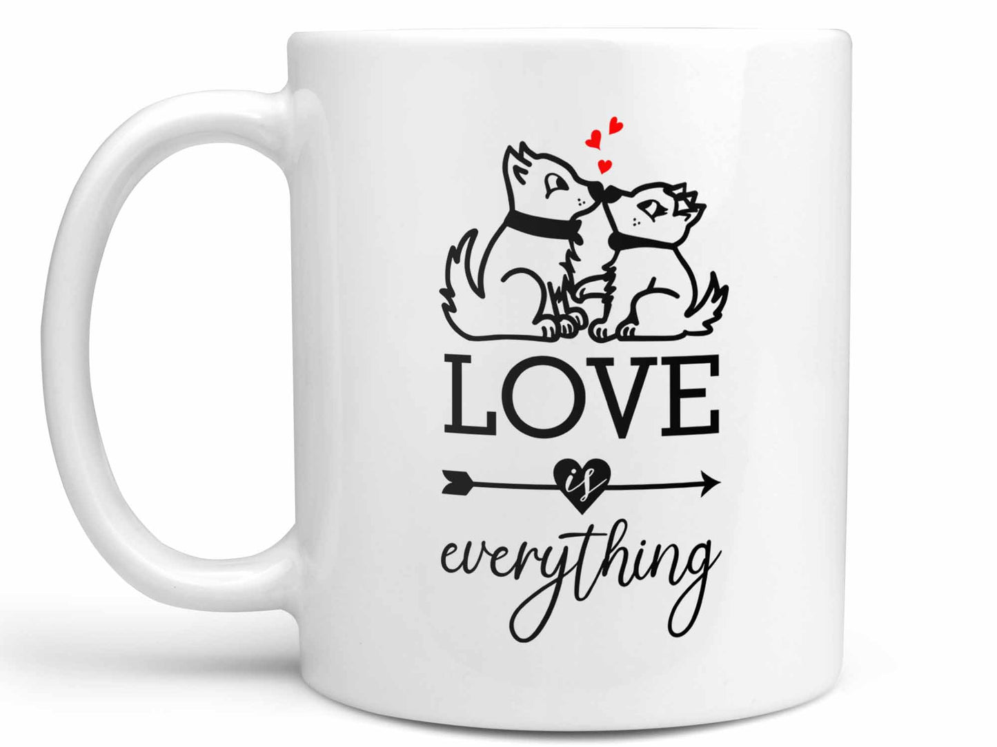 Kissing Dogs Coffee Mug