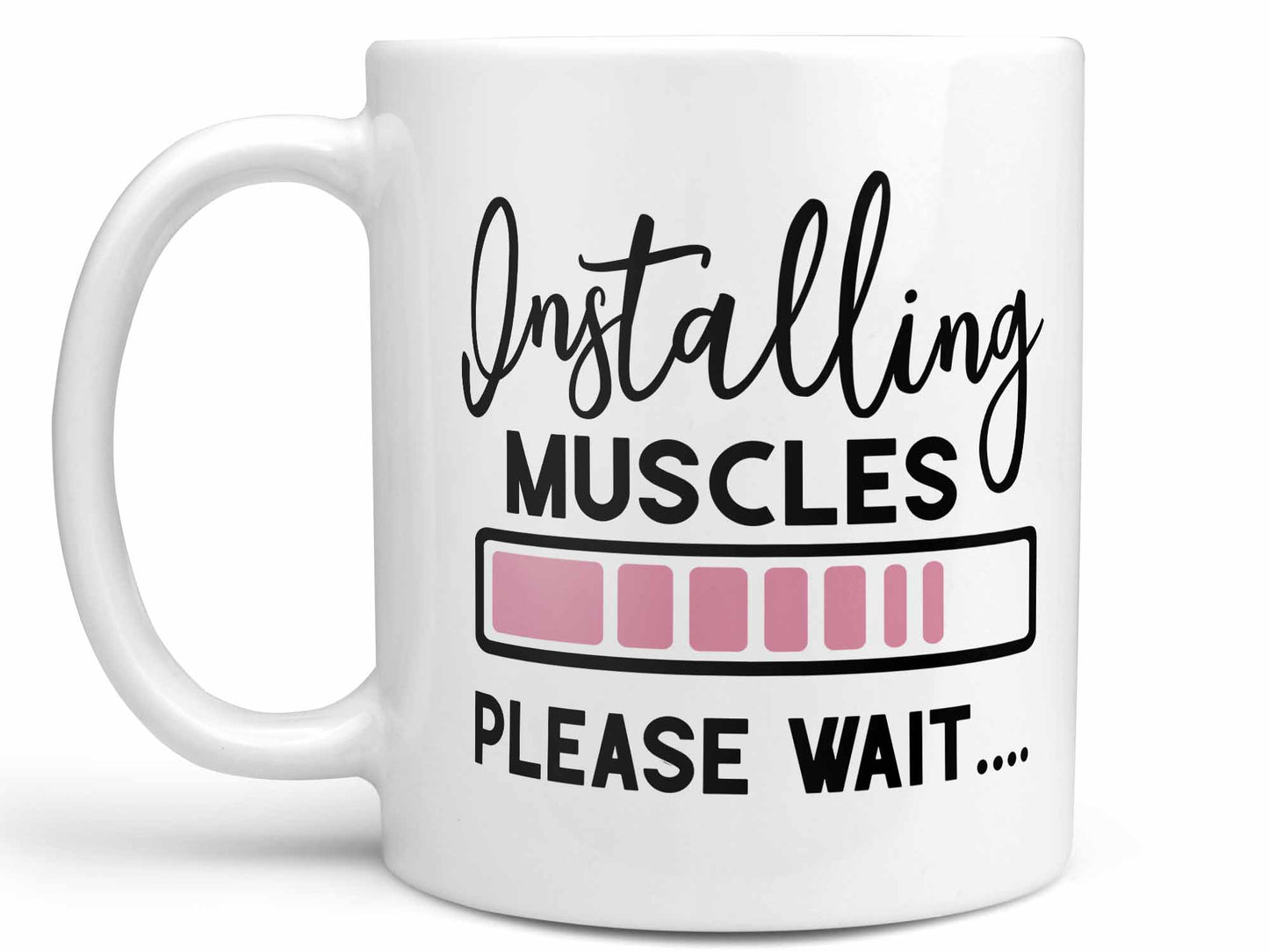 Installing Muscles Coffee Mug