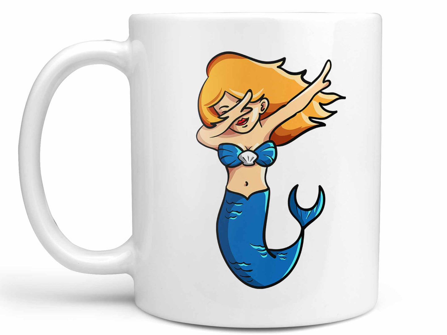 Dabbing Mermaid Coffee Mug