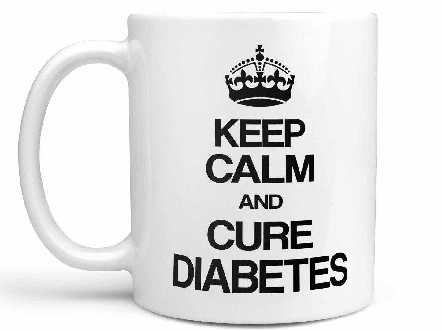 Keep Calm and Cure Diabetes Coffee Mug