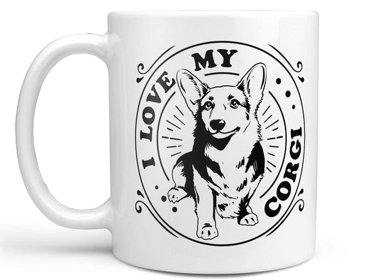 I Love My Corgi Coffee Mug