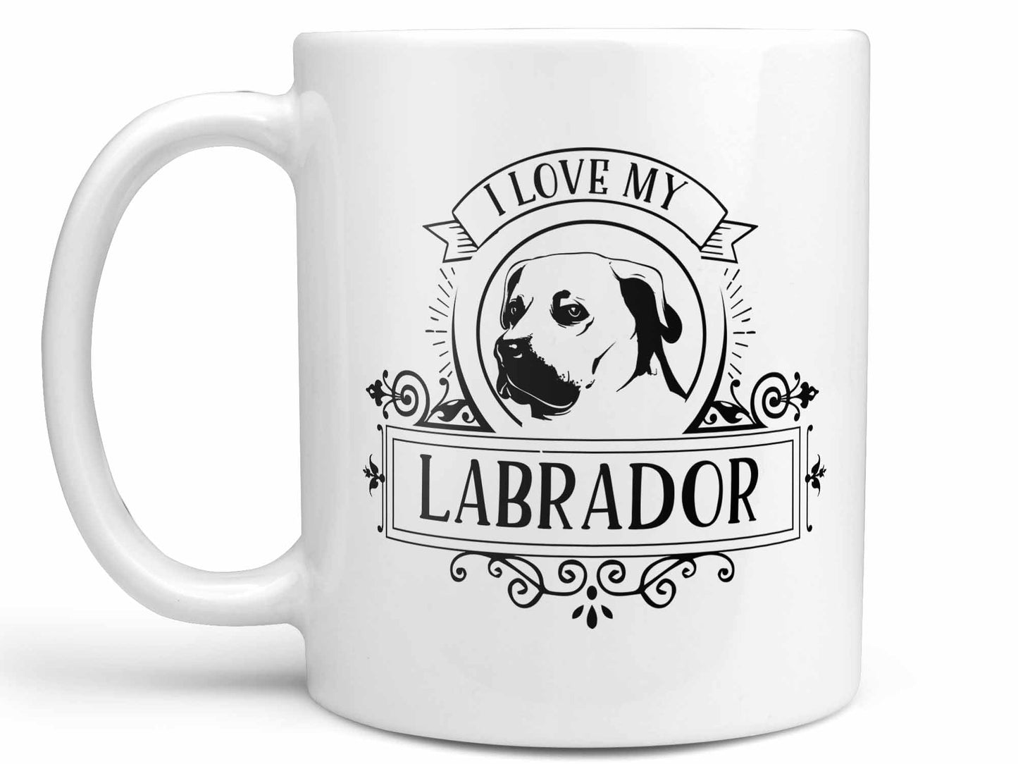 I Love My Labrador Coffee Mug