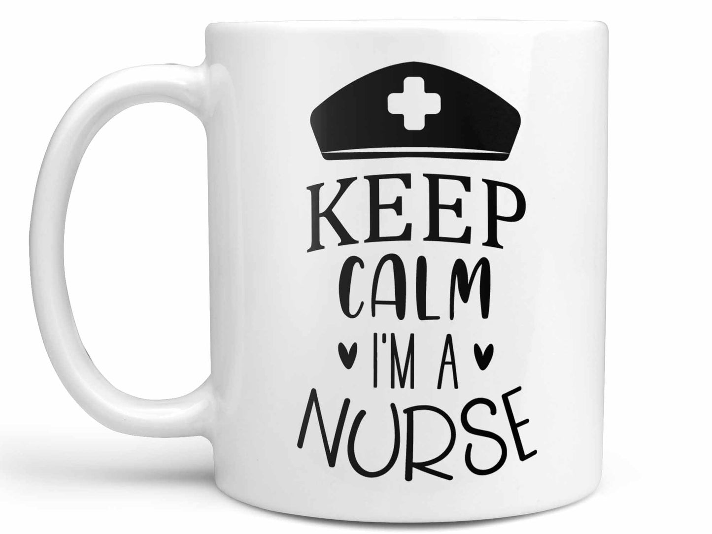 Keep Calm I'm a Nurse Coffee Mug