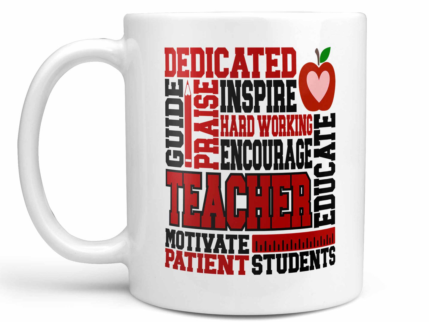 Teacher Subway Art Coffee Mug