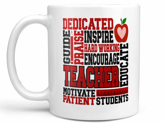 Teacher Subway Art Coffee Mug