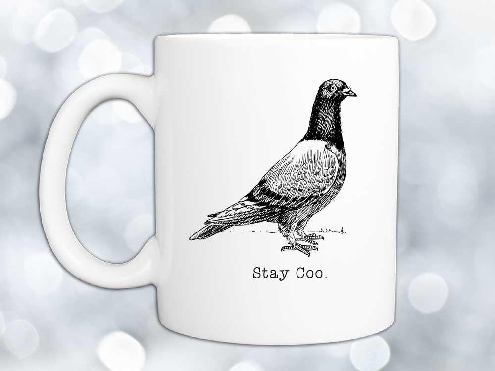 Stay Coo Pigeon Coffee Mug