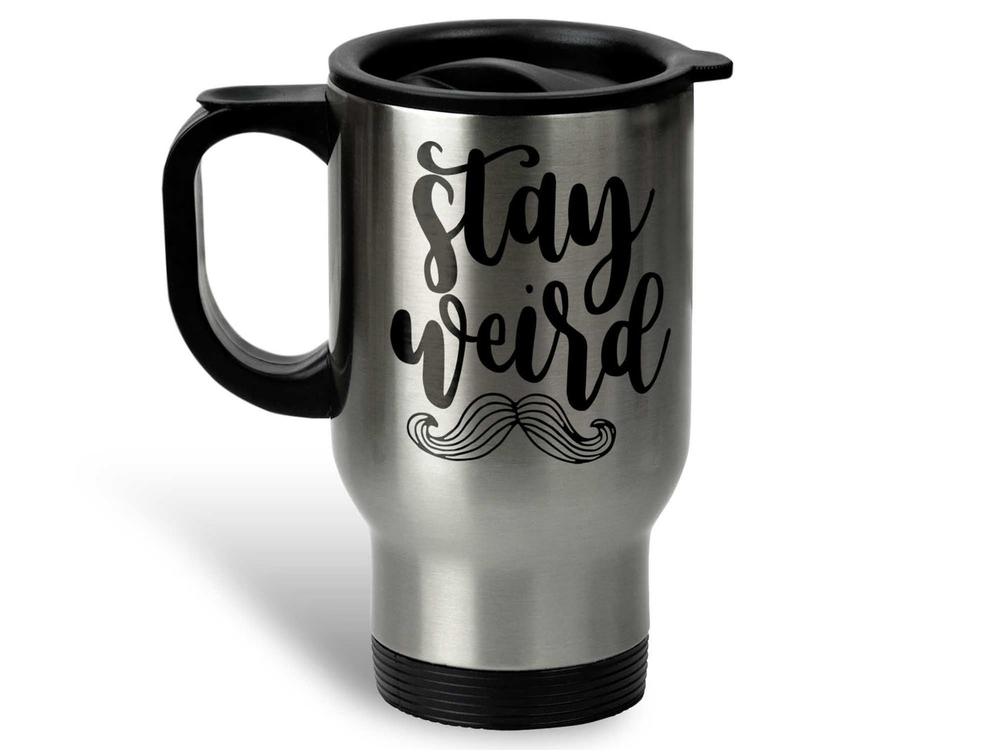 Stay Weird Mustache Coffee Mug