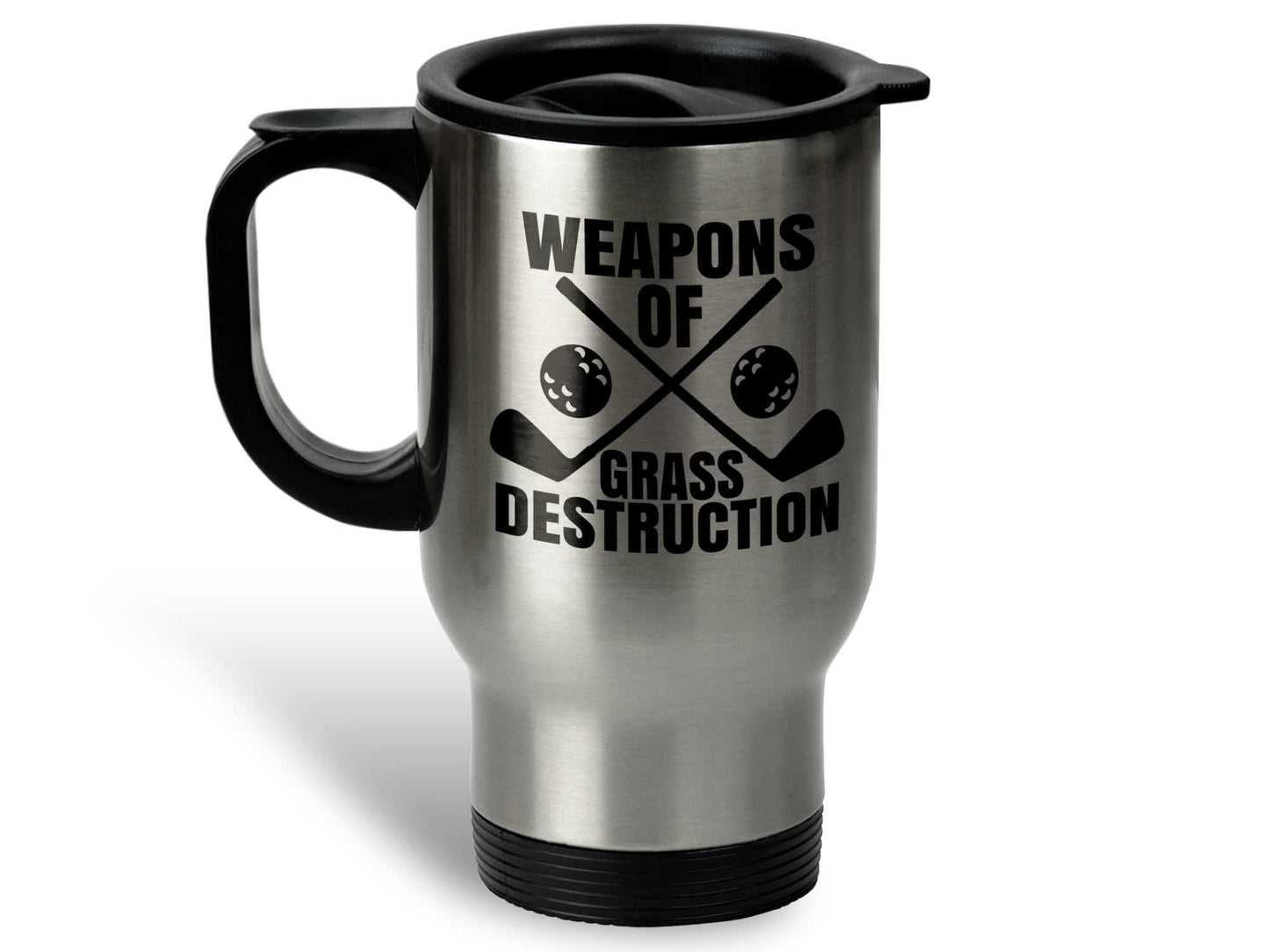 Grass Destruction Golf Coffee Mug