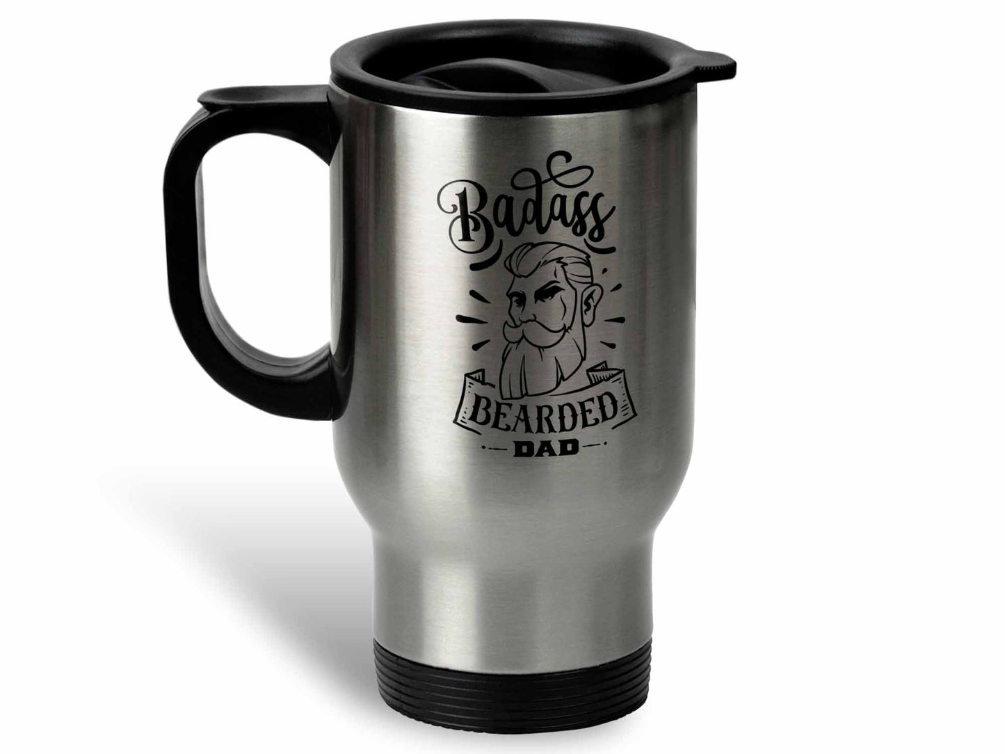 Badass Bearded Dad Coffee Mug