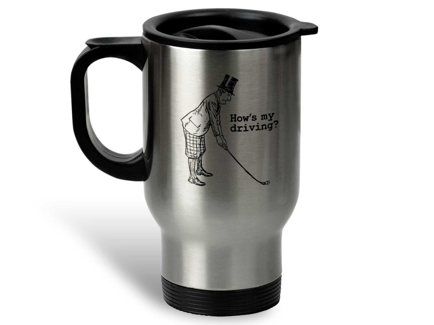 How's My Driving Golf Coffee Mug