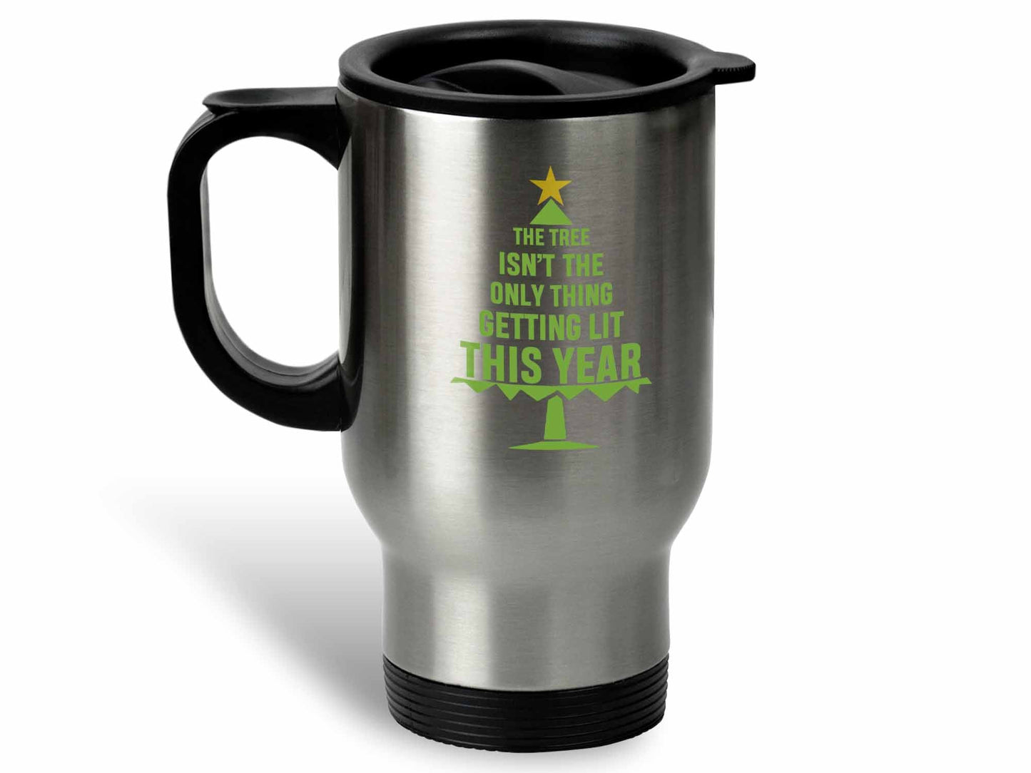 Getting Lit Christmas Coffee Mug