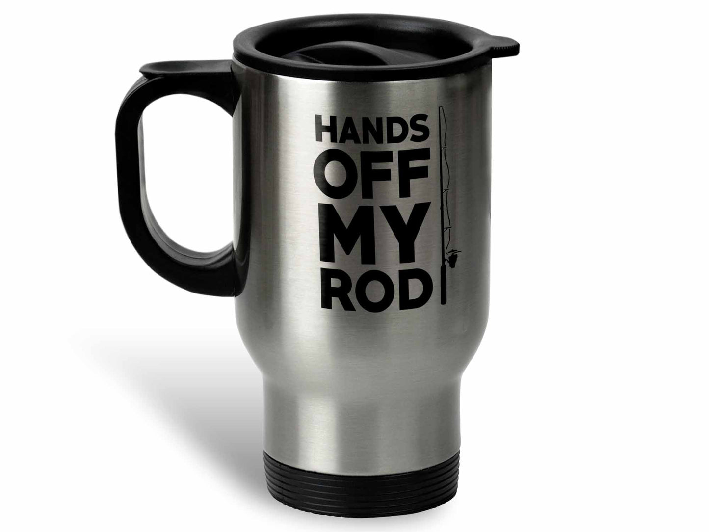 Hands Off My Rod Fishing Coffee Mug