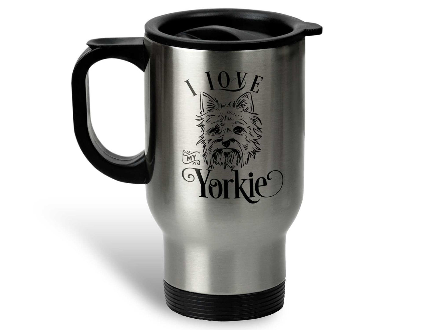 I Love My Yorkie Coffee Mug