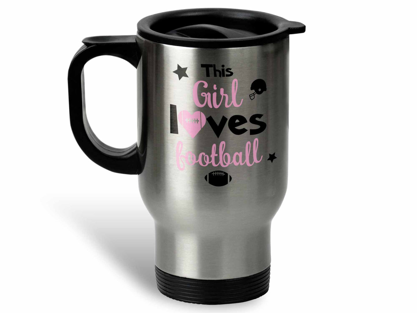 This Girl Loves Football Coffee Mug