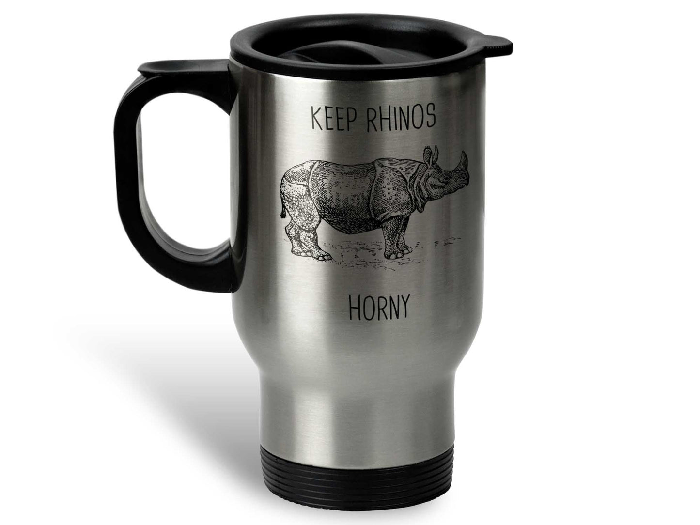 Keep Rhinos Horny Coffee Mug
