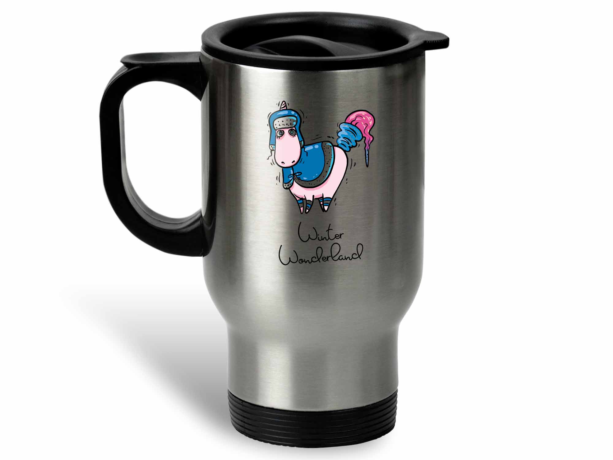 Winter Wonderland Unicorn Coffee Mug