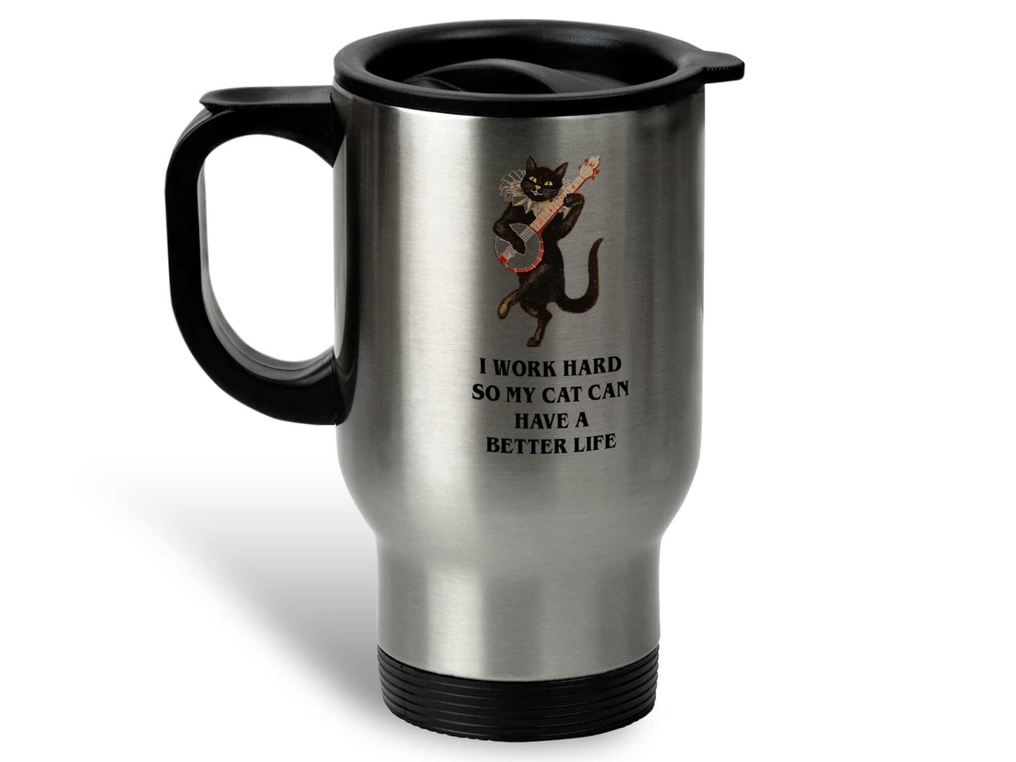 Better Life Cat Coffee Mug