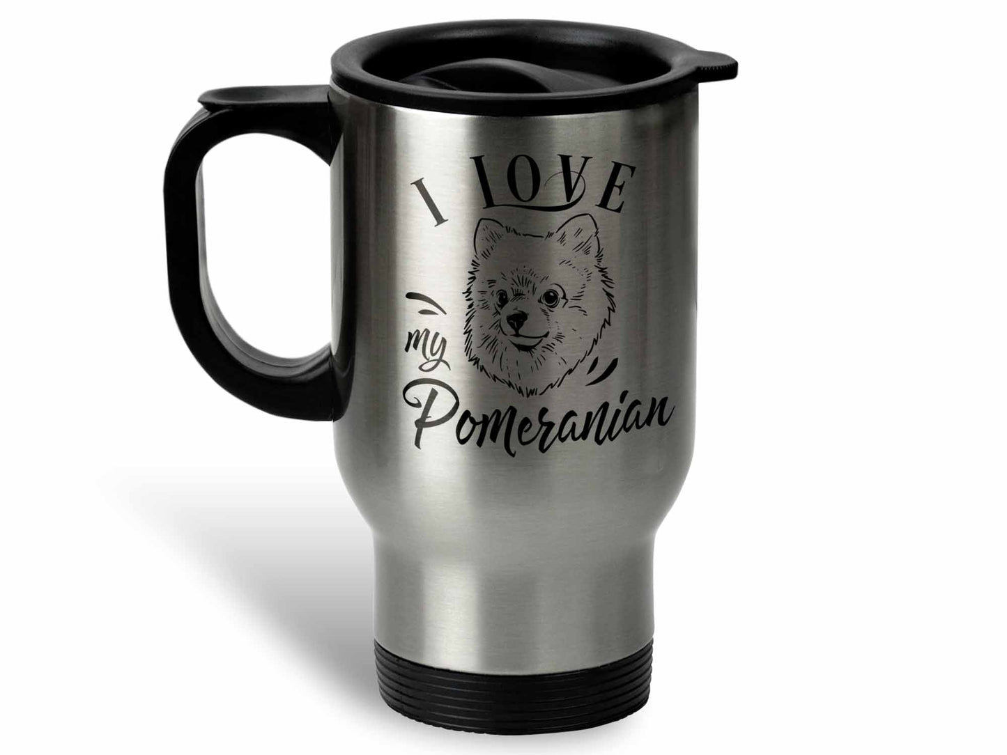 I Love My Pomeranian Coffee Mug