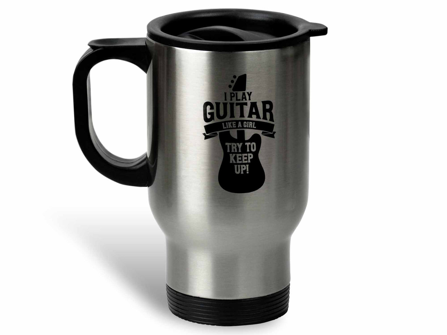 Guitar Like a Girl Coffee Mug