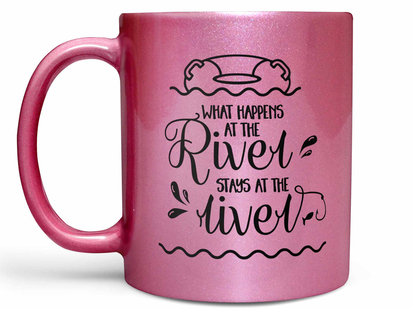 What Happens at the River Coffee Mug