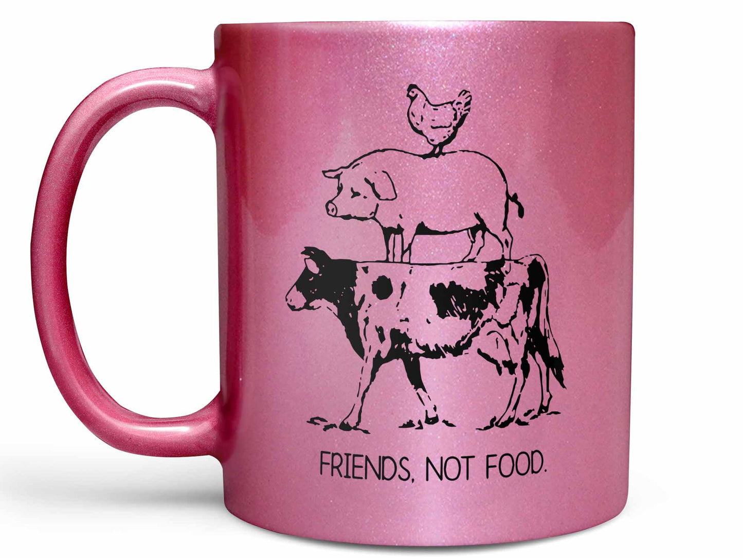 Friends Not Food Coffee Mug