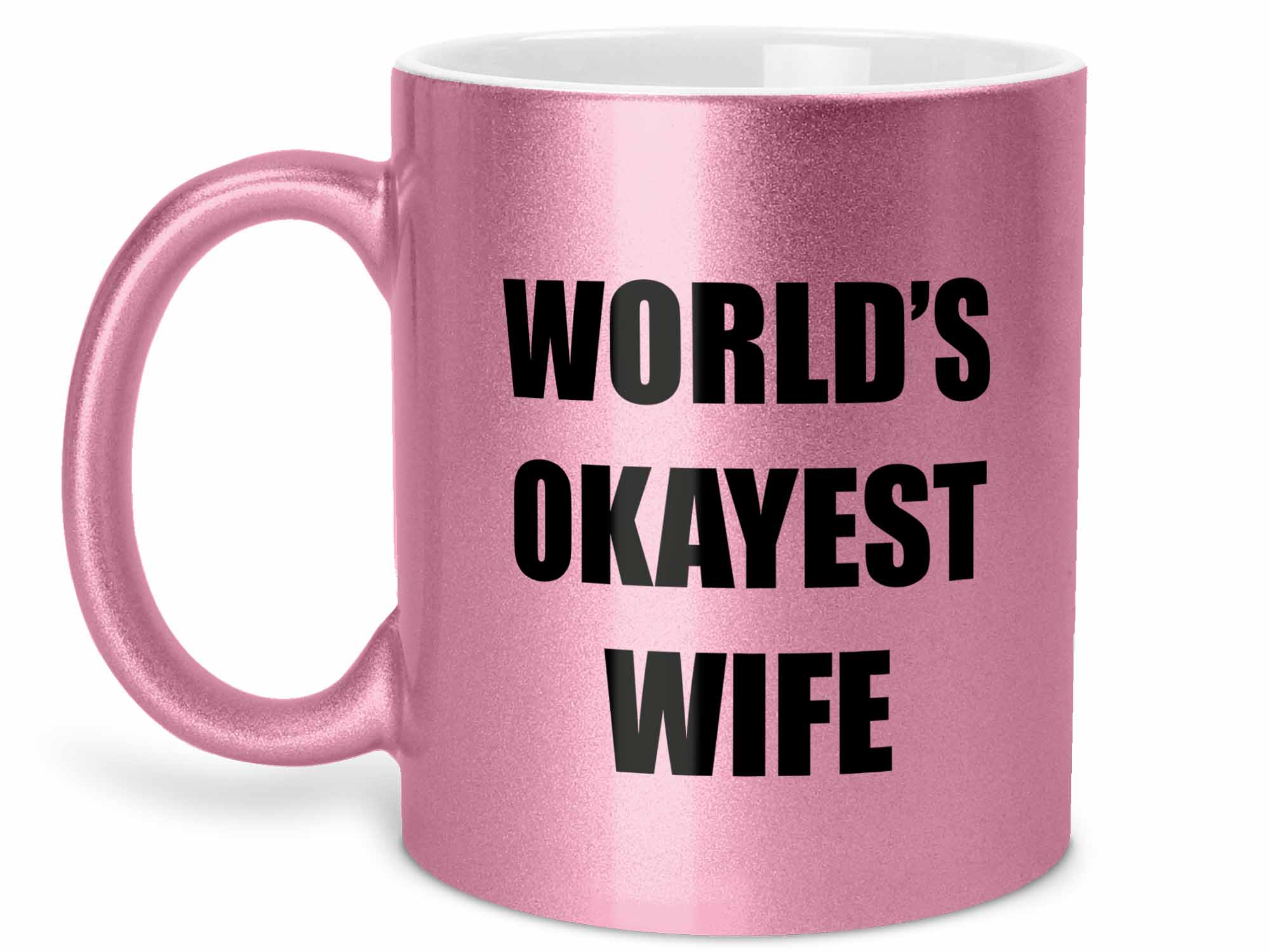 World's Okayest Wife Coffee Mug