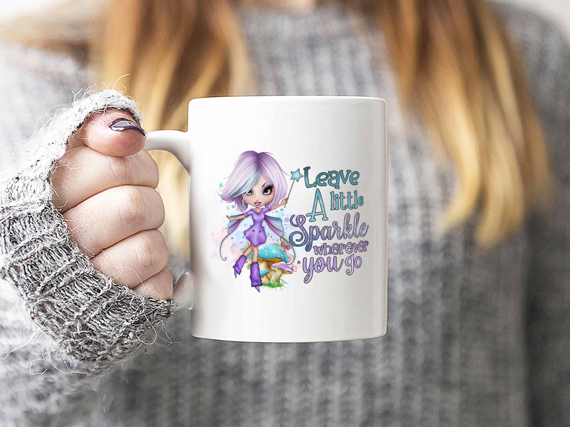 Leave Sparkle Coffee Mug