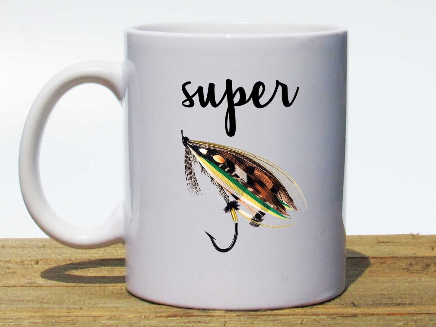 Super Fly Fishing Coffee Mug