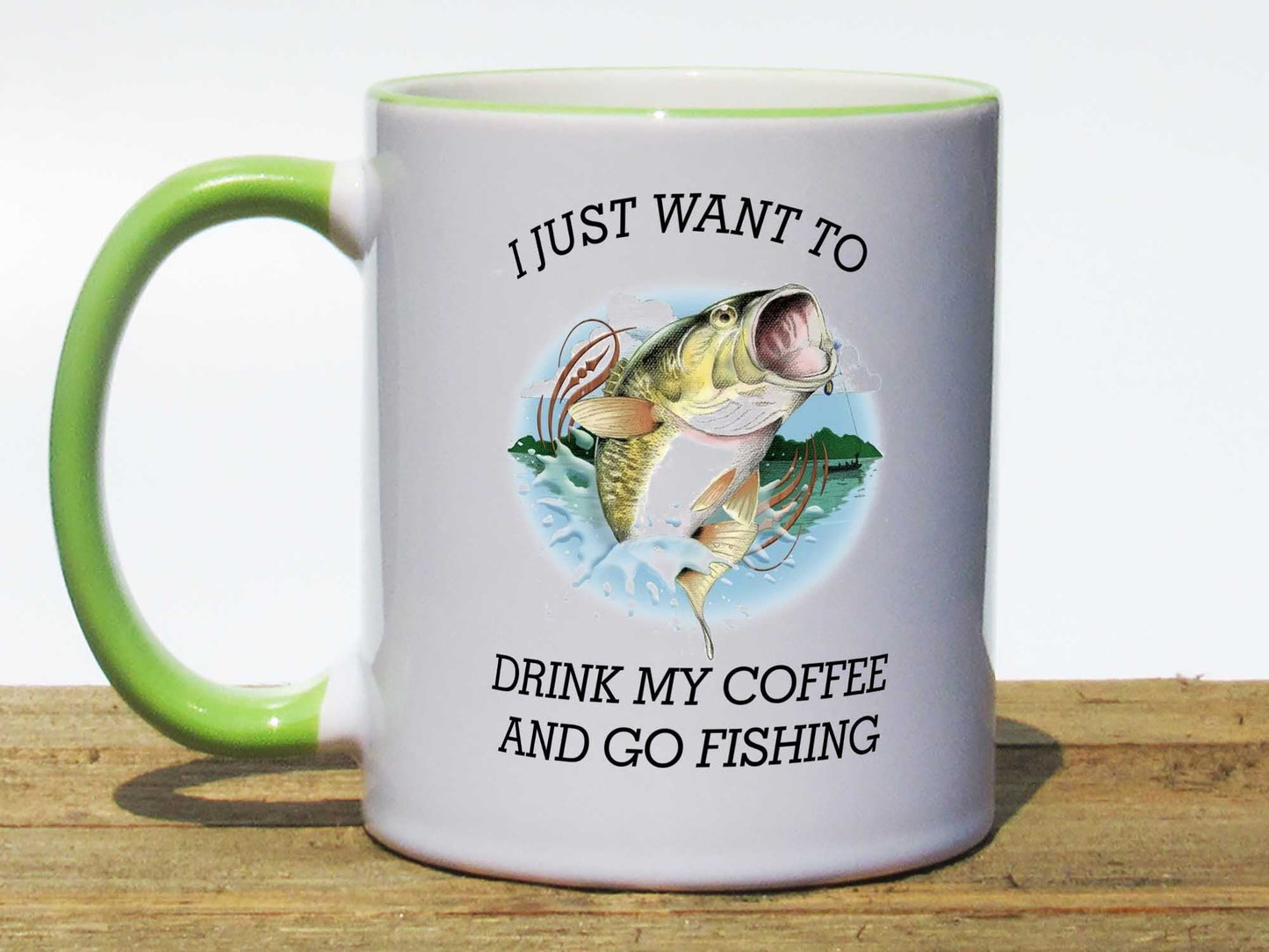 Coffee and Fishing Coffee Mug
