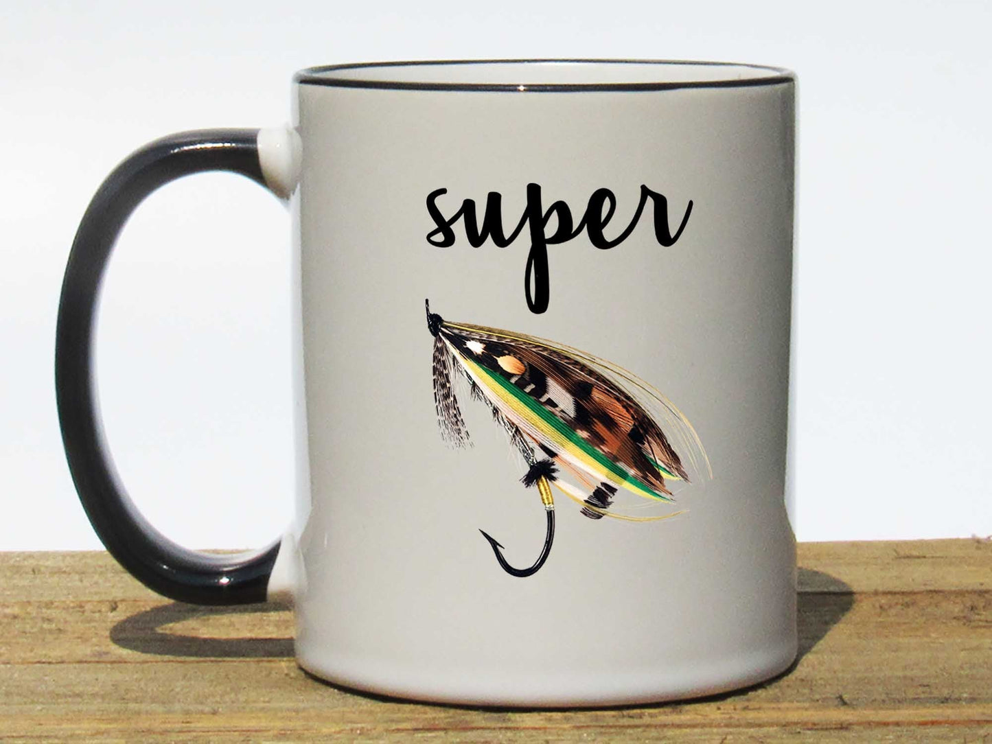 Super Fly Fishing Coffee Mug