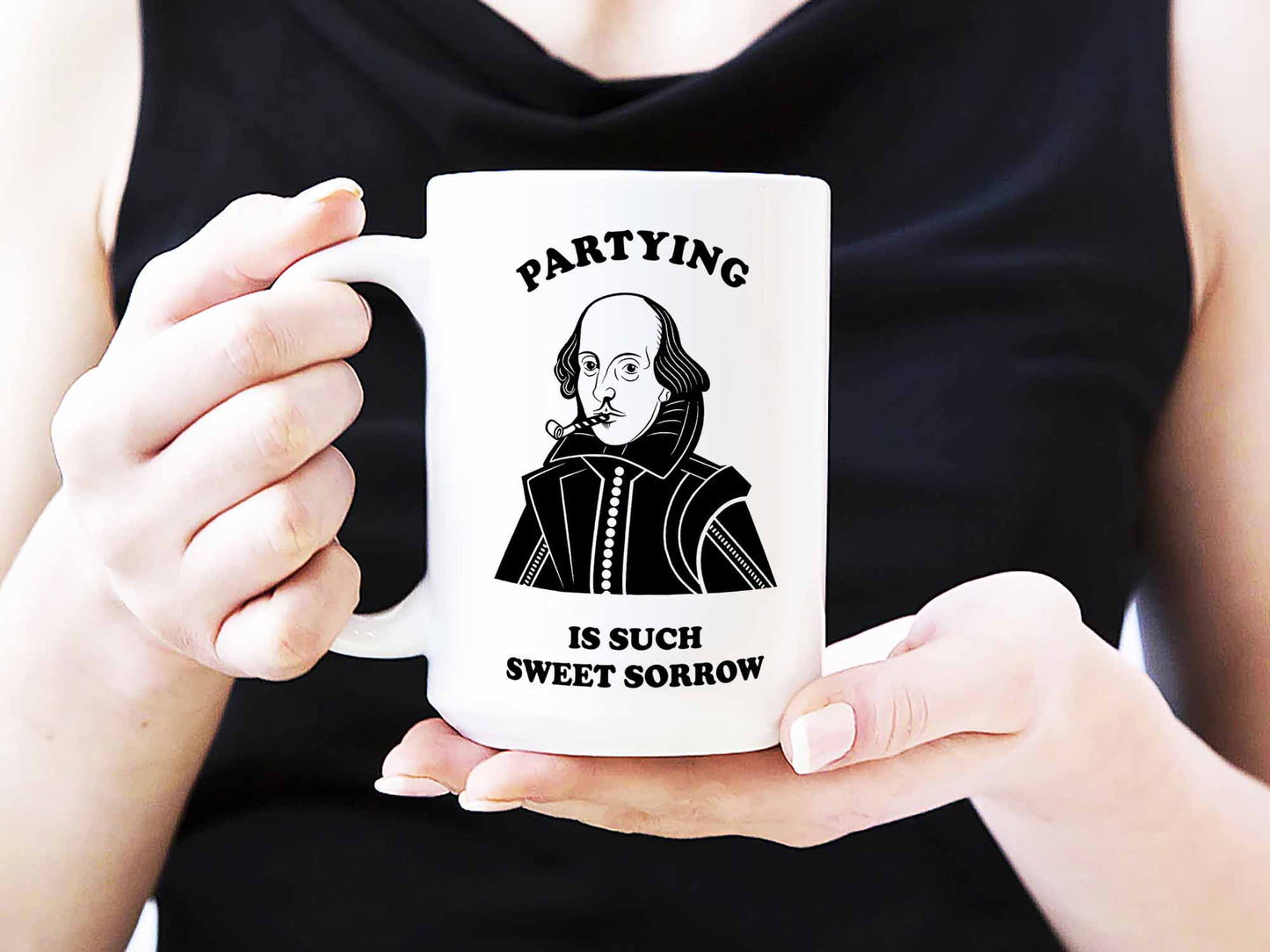 Sweet Sorrow Shakespeare Coffee Mug
