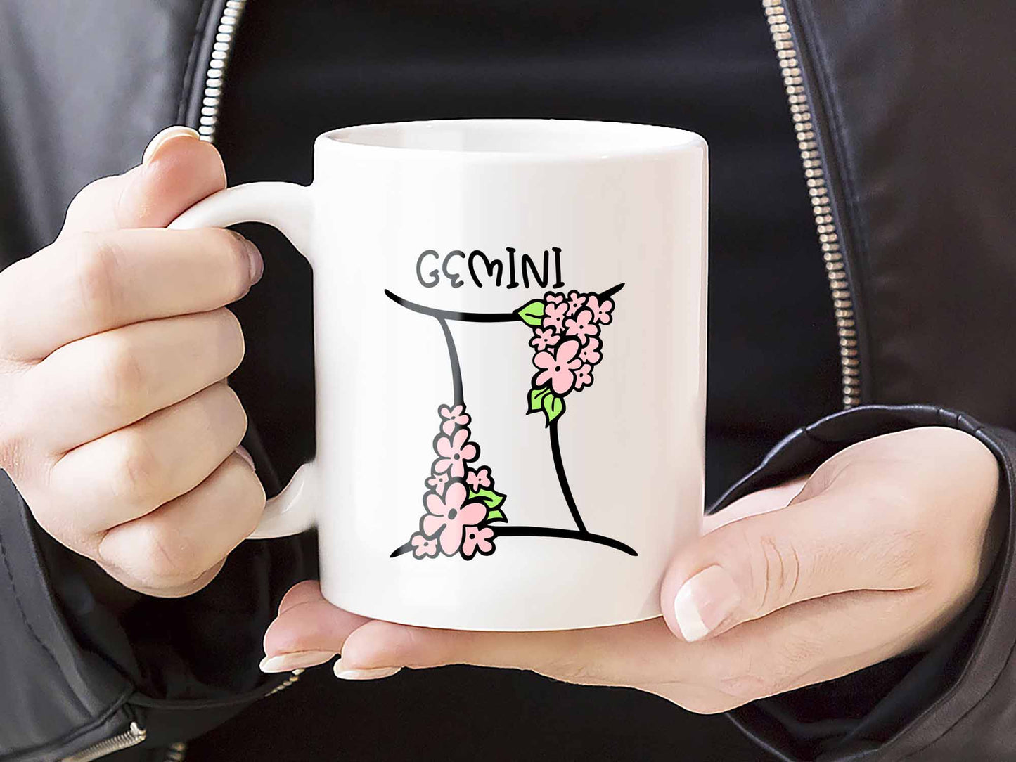 Gemini Flower Coffee Mug