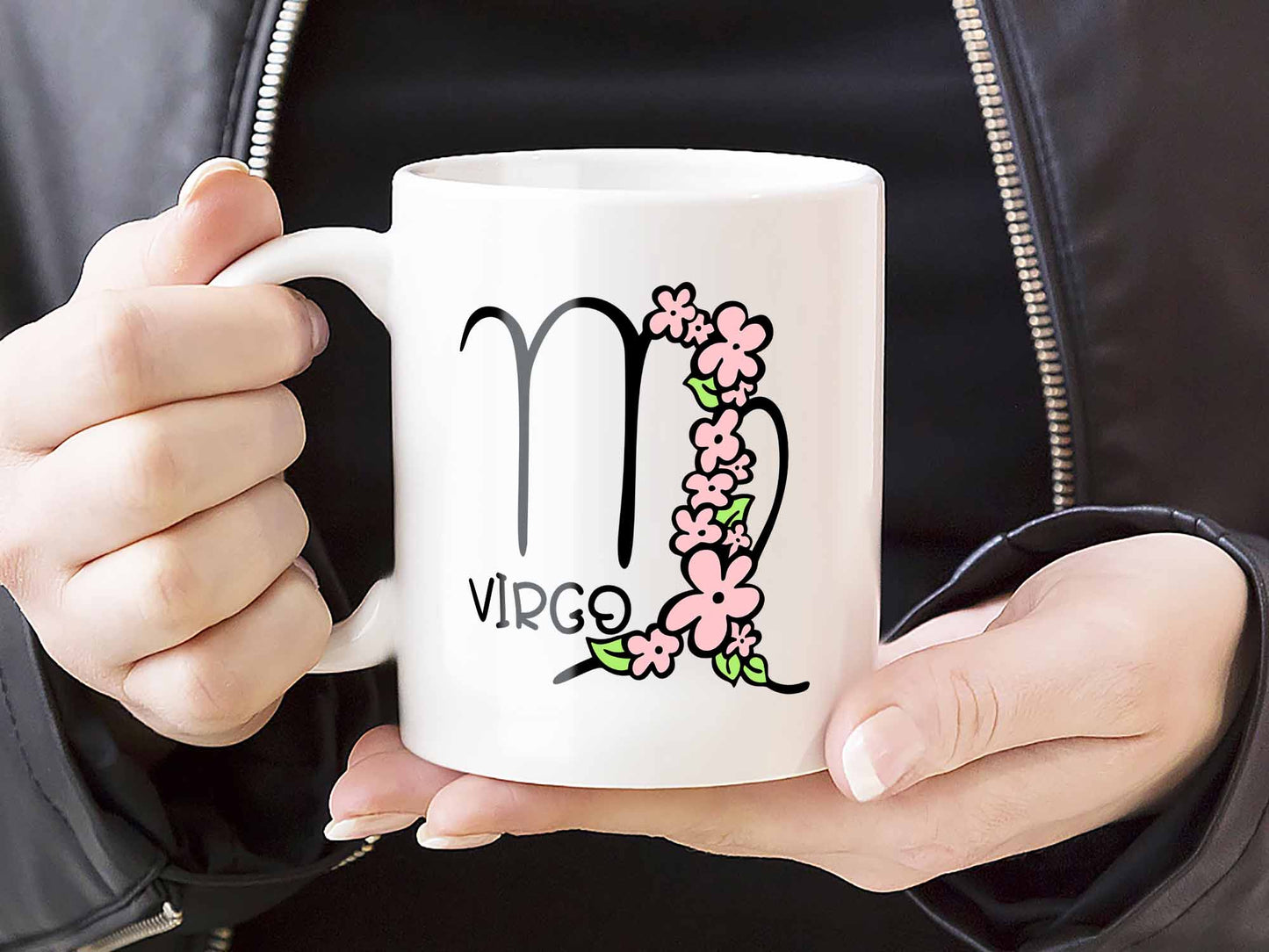 Virgo Flower Coffee Mug