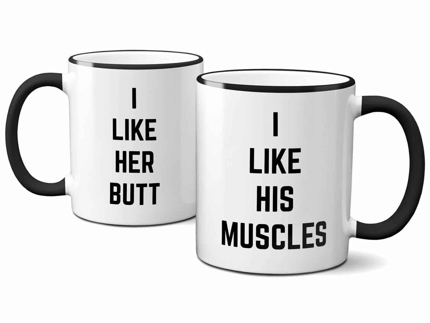 His and Hers Fitness Coffee Mugs