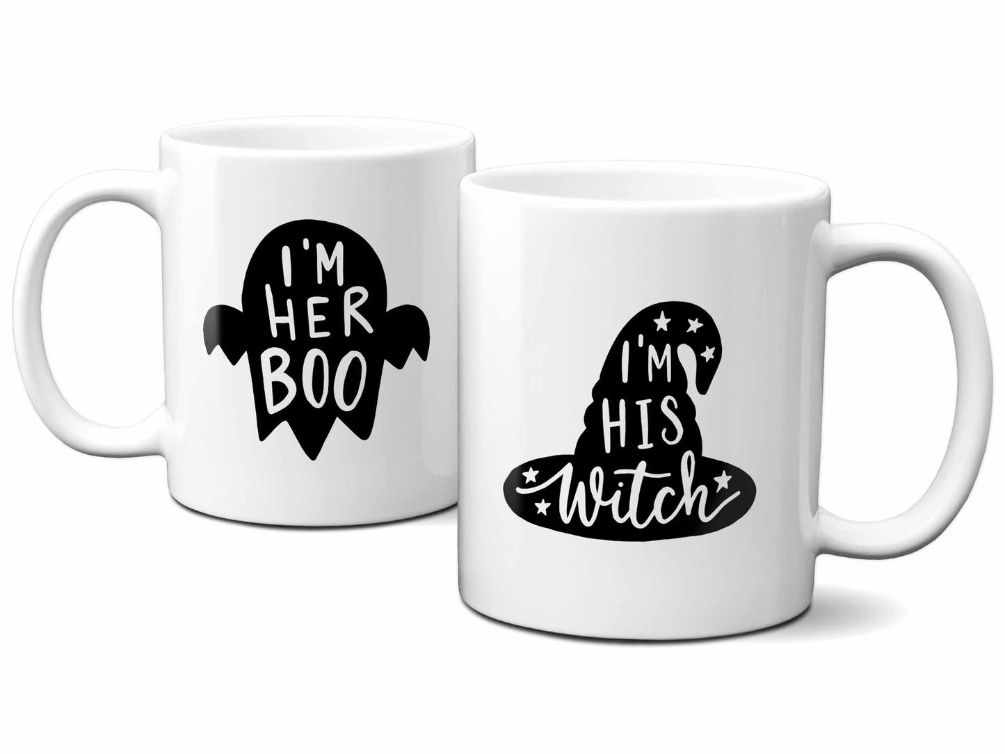 Her Boo His Witch Couples Mug Set