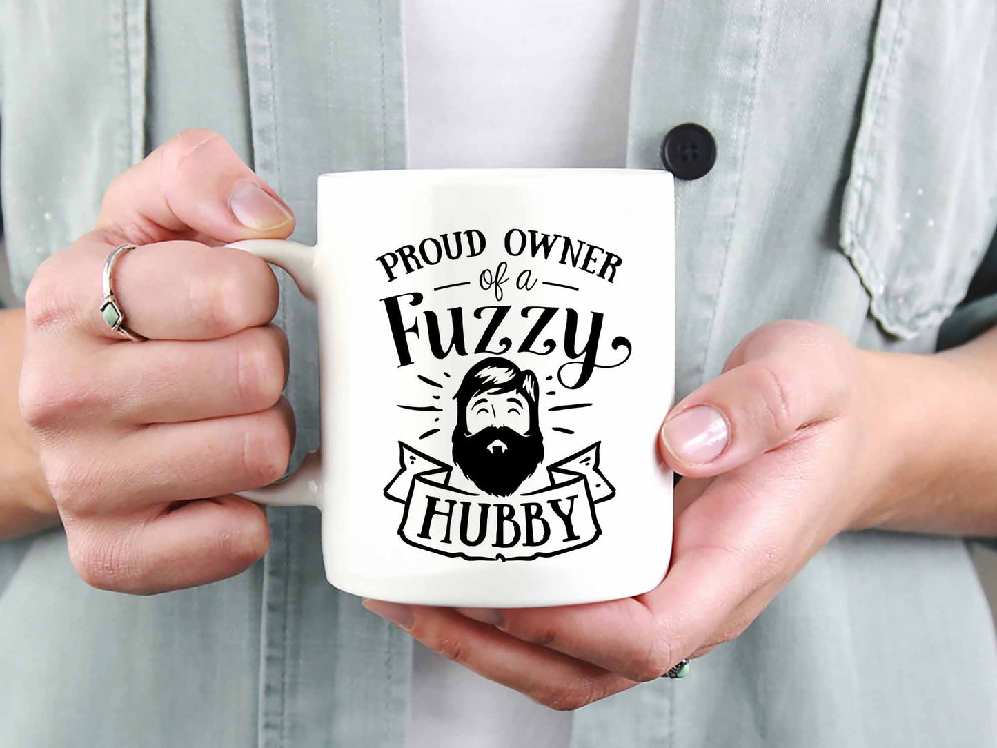 Fuzzy Hubby Coffee Mug