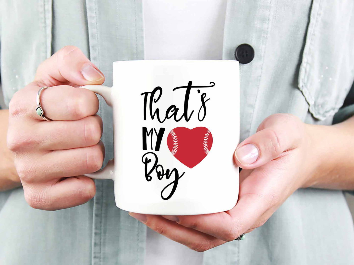 That's My Boy Baseball Coffee Mug