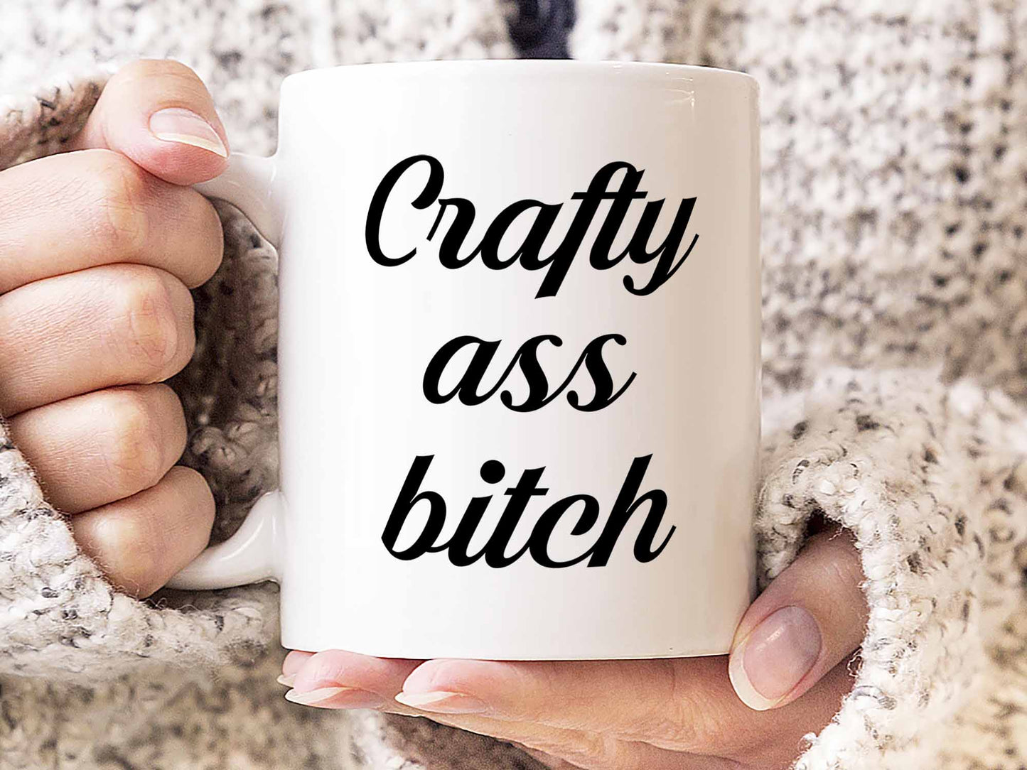 Crafty Ass Bitch Coffee Mug