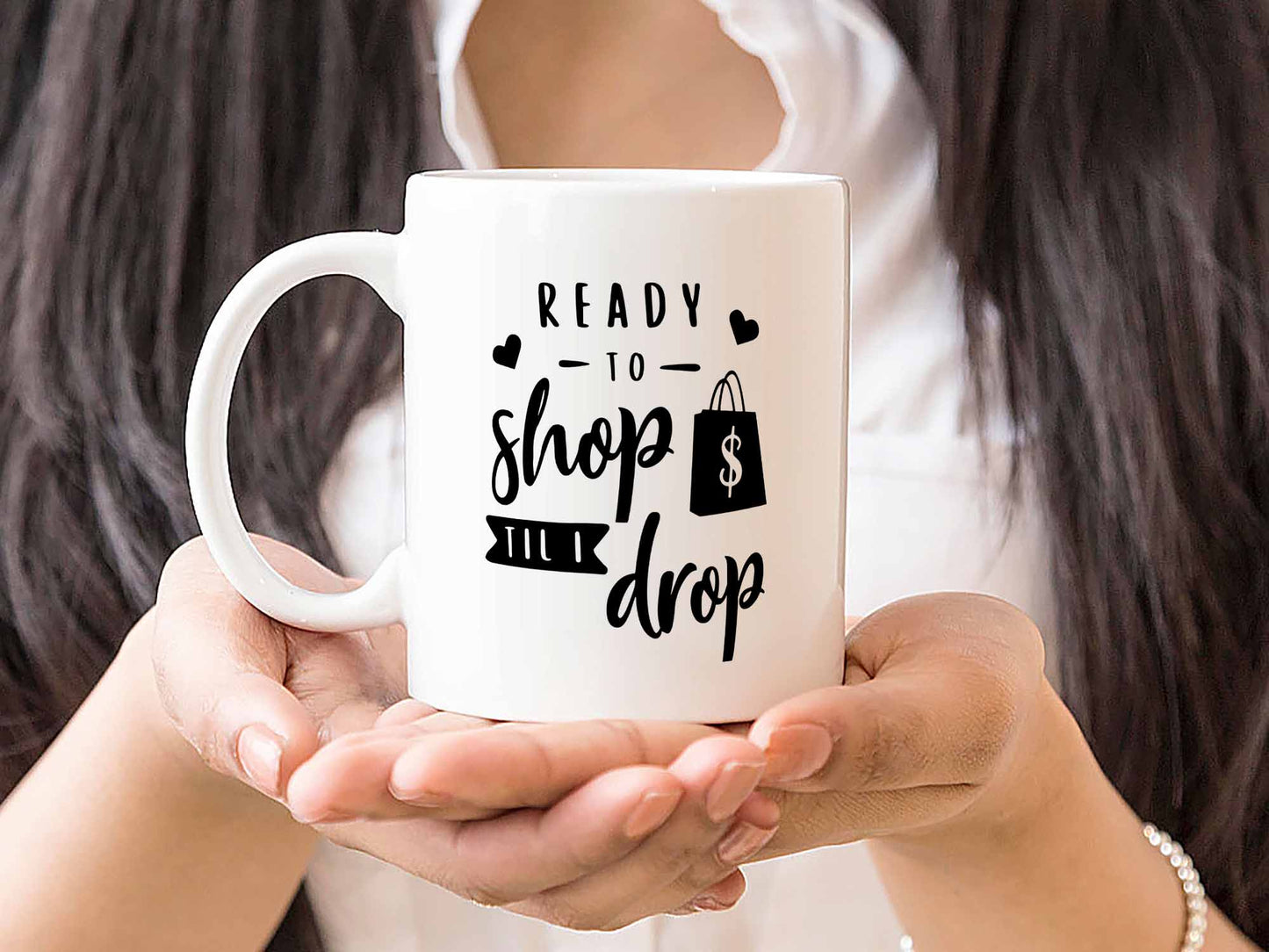 Shop til I Drop Coffee Mug