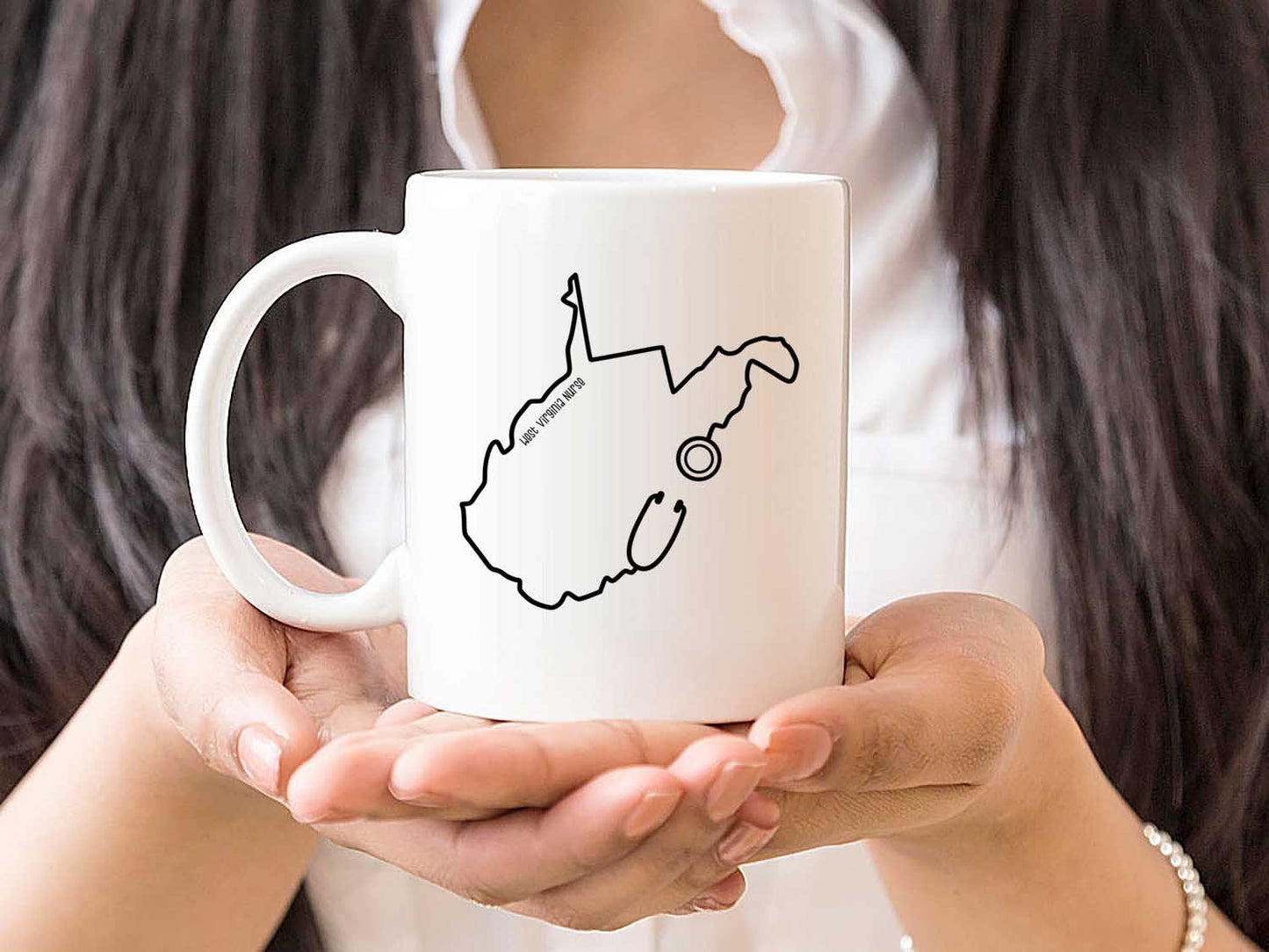 West Virginia Nurse Coffee Mug