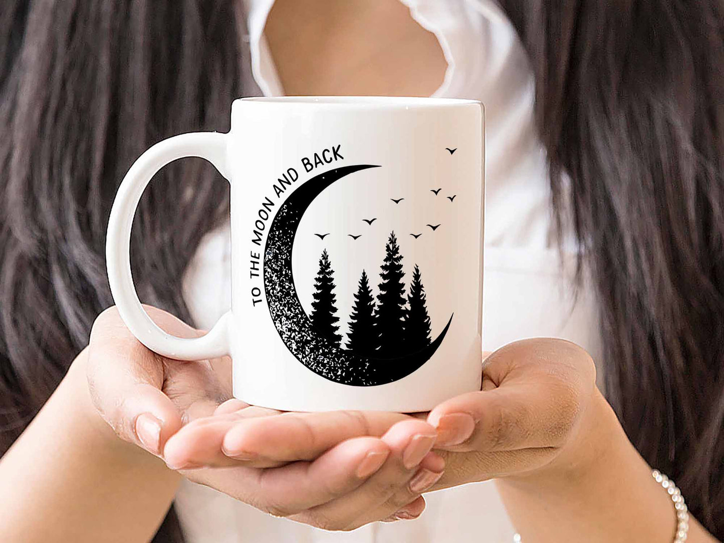 To the Moon and Back Coffee Mug